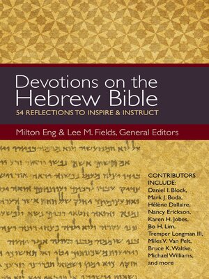 cover image of Devotions on the Hebrew Bible